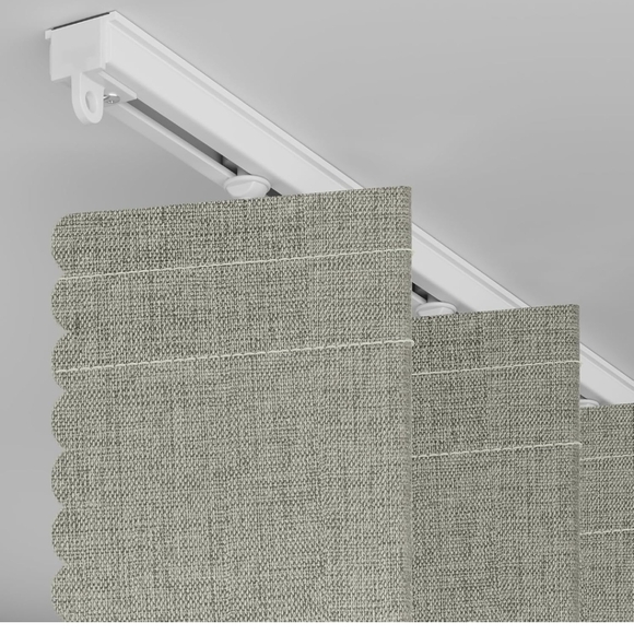 NIB AJAZZ Blackout Accordion Invisible Folding Magnetic Curtain Door - Picture 2 of 16